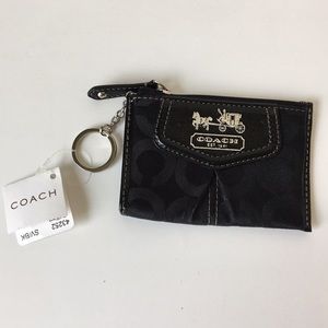 Black Coach Mini Wallet